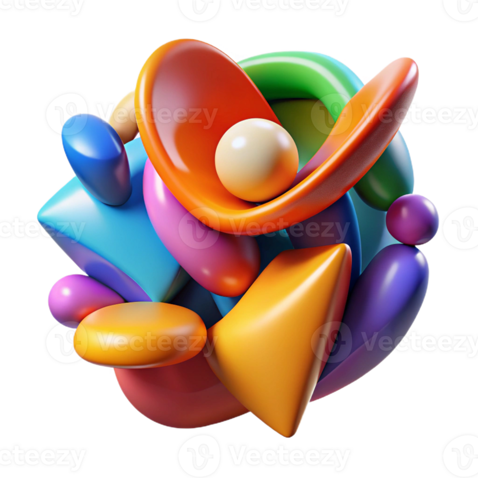 beautiful rustic An abstract representation of human emotions, using vibrant colors and dynamic shapes, in an expressionist style genuine png