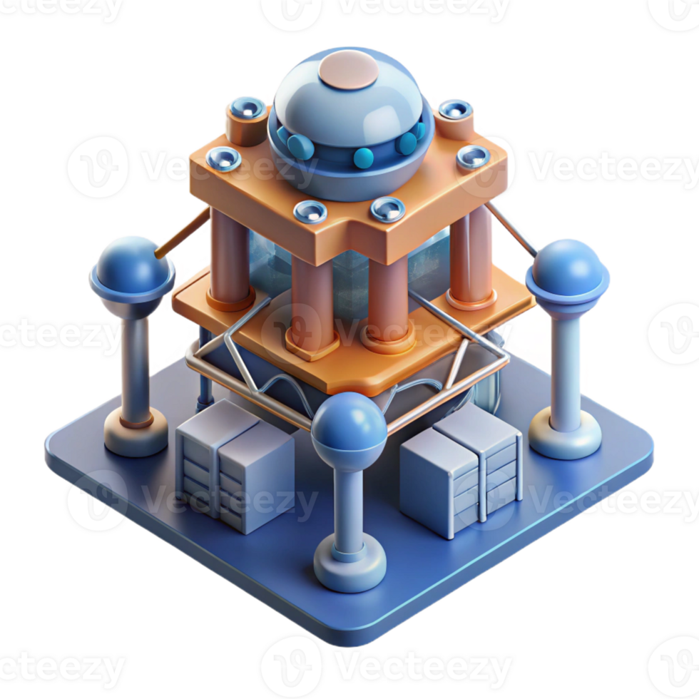 wonderful creative A microscopic view of a nanobot constructing a miniature building, intricate details, scientific visualization. Nanotechnology, futuristic technology, abstract art exclusive png