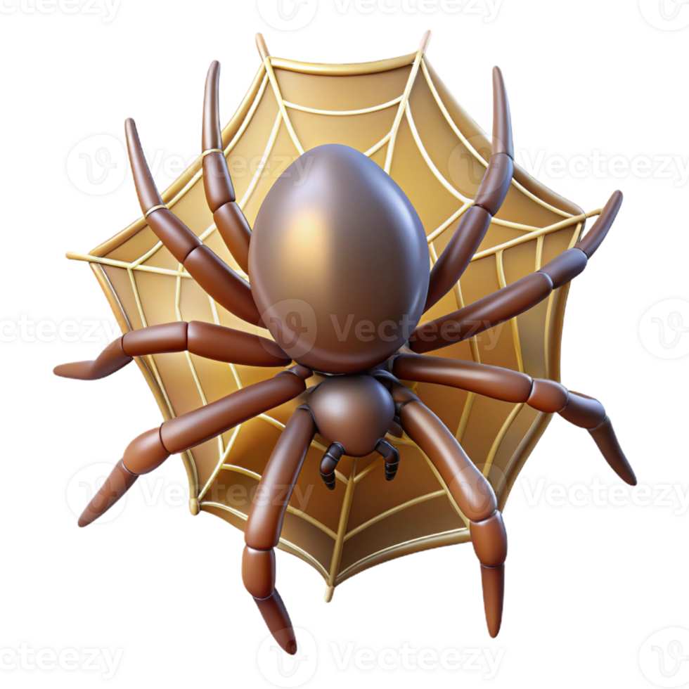 stunning minimalist A spider spinning a web, dewy morning light, intricate and delicate style professional png