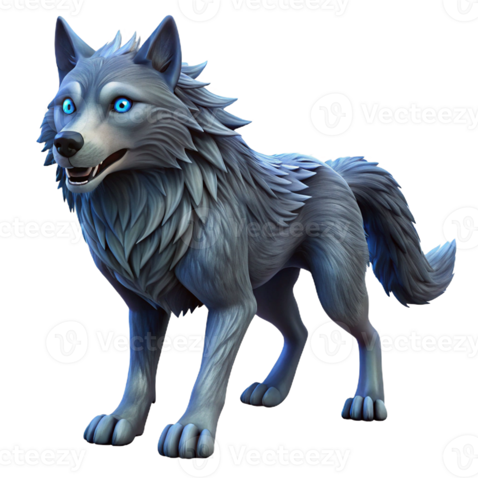 elegant modern A cunning shapeshifter transforming into a wolf, its fur rippling with energy. Dark fantasy style, dynamic lighting authentic png