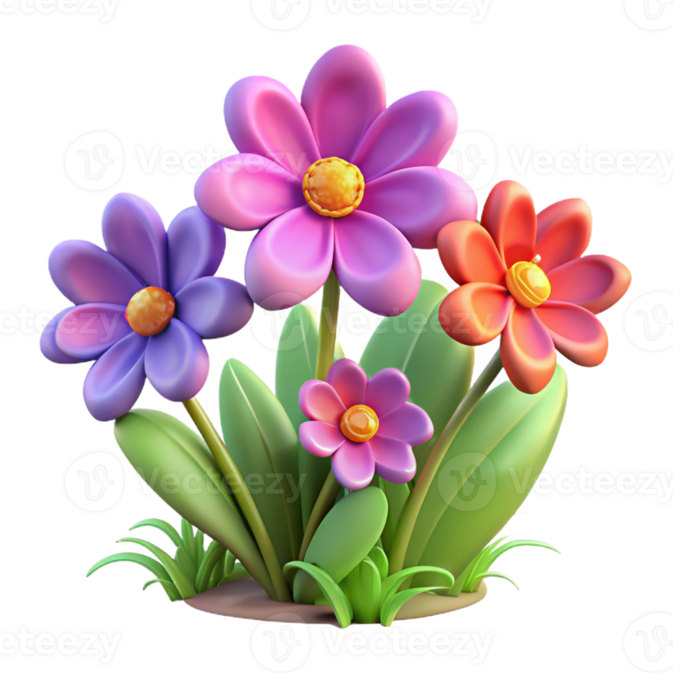 wonderful vintage A cluster of vibrant wildflowers in a meadow, soft diffused light, botanical illustration style premium png