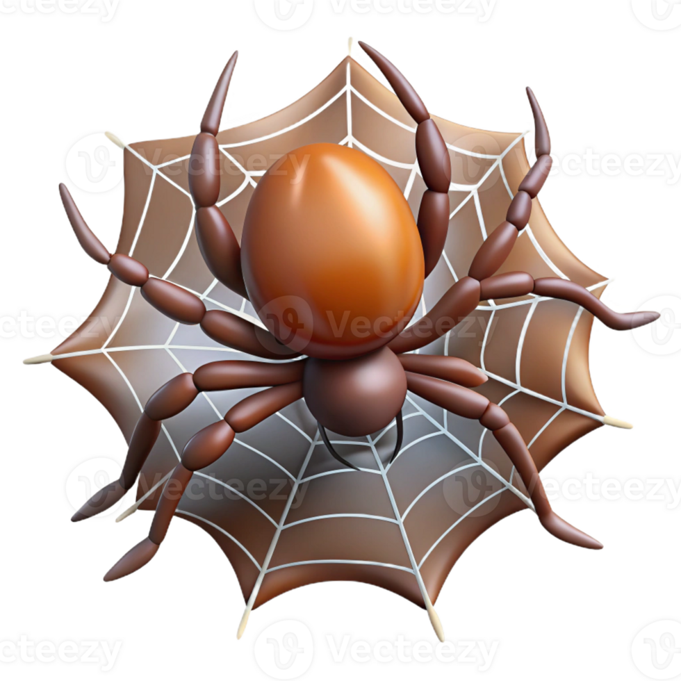 dramatic contemporary A spider spinning a web, dewy morning light, intricate and delicate style detailed png