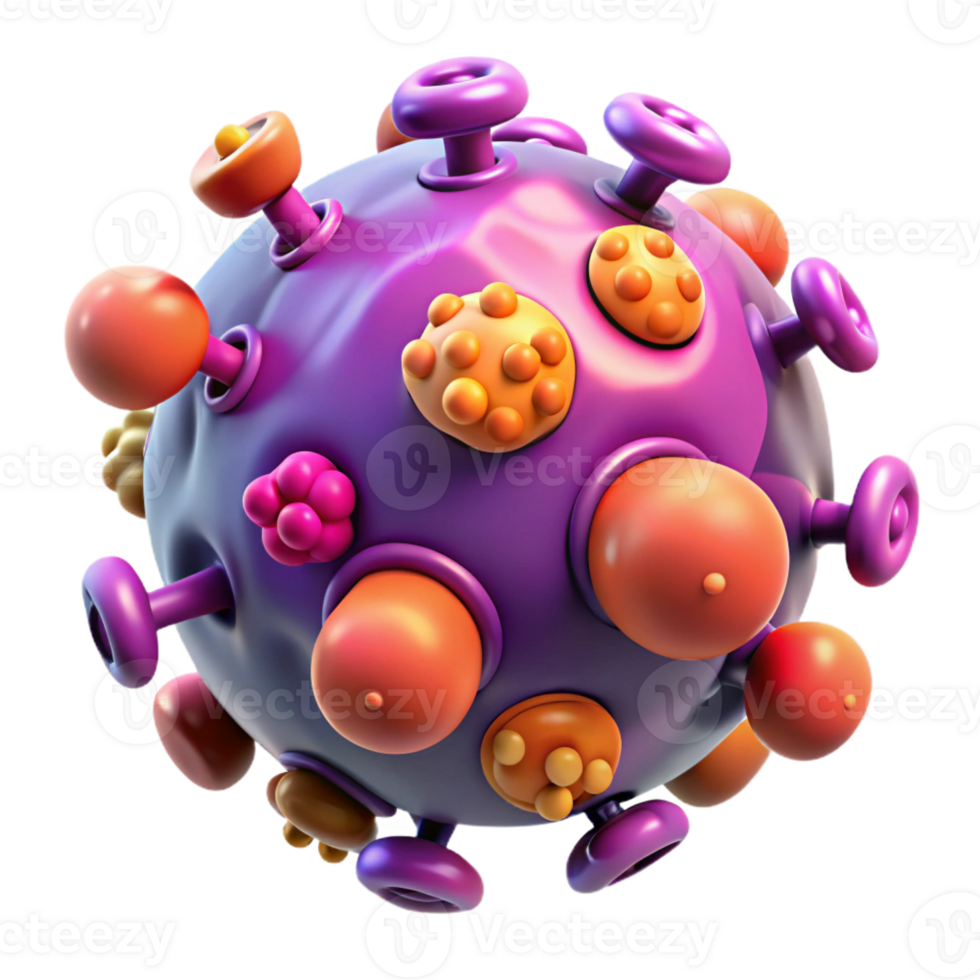extraordinary vintage A microscopic view of nanobots repairing damaged cells, vibrant colors, scientific visualization style premium png