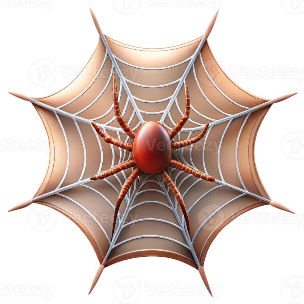 magnificent creative A close-up of a spider's web, intricate silk threads, morning dew, macro photography style authentic png