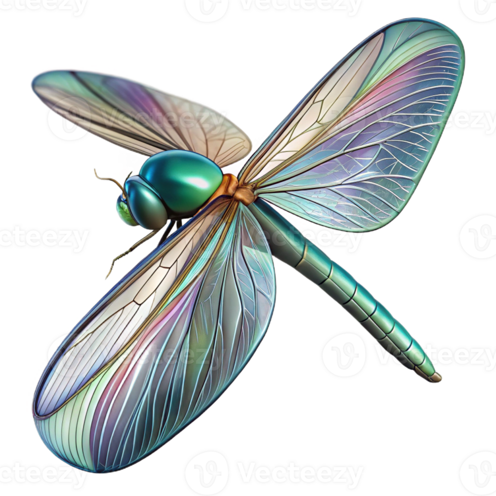 elegant rustic A close-up of a dragonfly's wing, intricate venation, iridescent colors, macro photography style authentic png