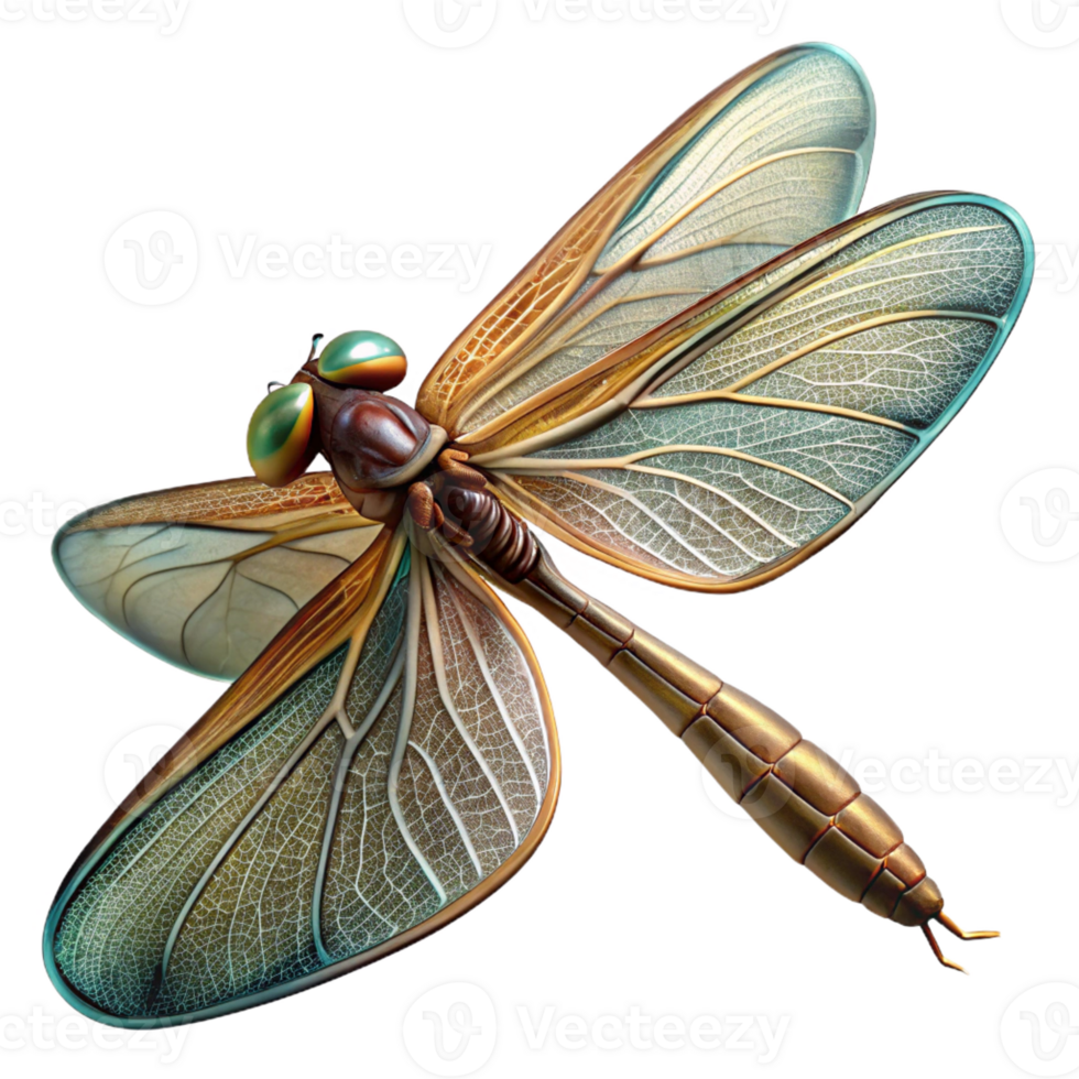 beautiful artistic A close-up of a dragonfly's wings, their intricate veins visible, with a scientific, macro photography style high quality png