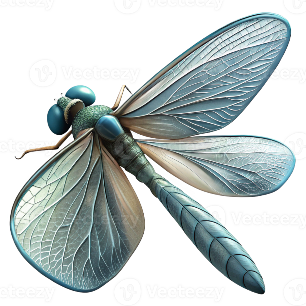beautiful contemporary A close-up of a dragonfly's wings, their intricate veins visible, with a scientific, macro photography style premium png