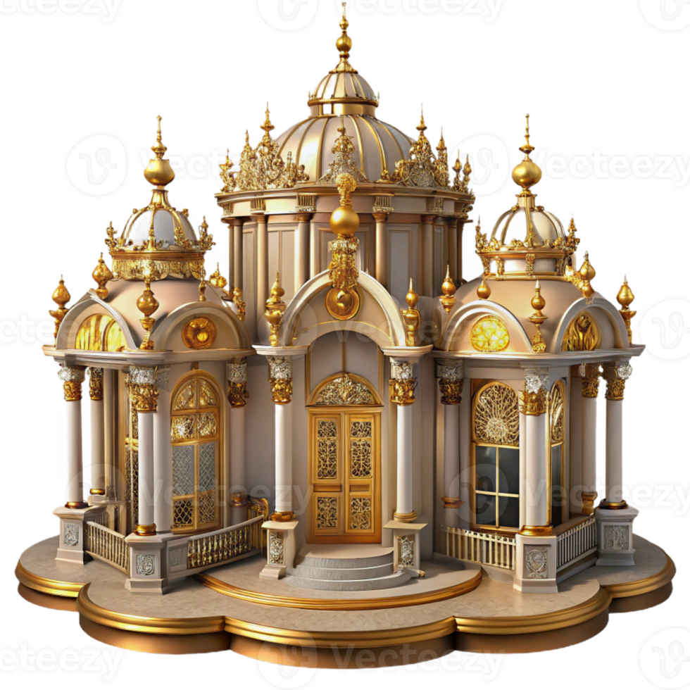 elegant minimalist Baroque palace, gilded interiors, chandeliers, dramatic lighting, opulent style authentic png