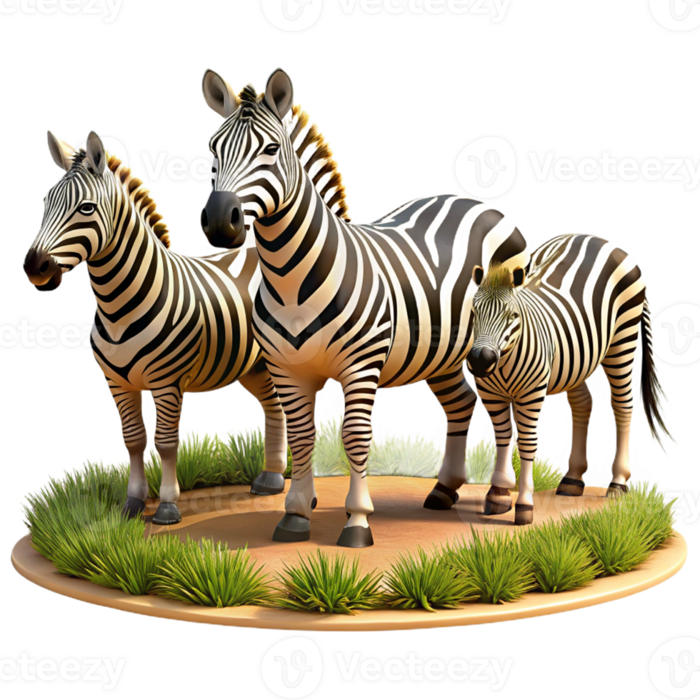 dramatic rustic A group of zebras grazing in the savanna, natural lighting, wildlife photography style exclusive png