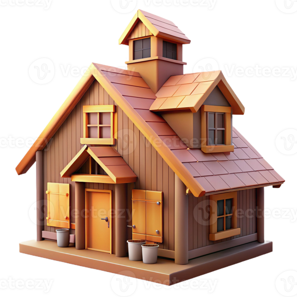dramatic traditional Vernacular architecture farmhouse, traditional building materials, local style, warm sunlight, highly detailed, Vernacular style professional png