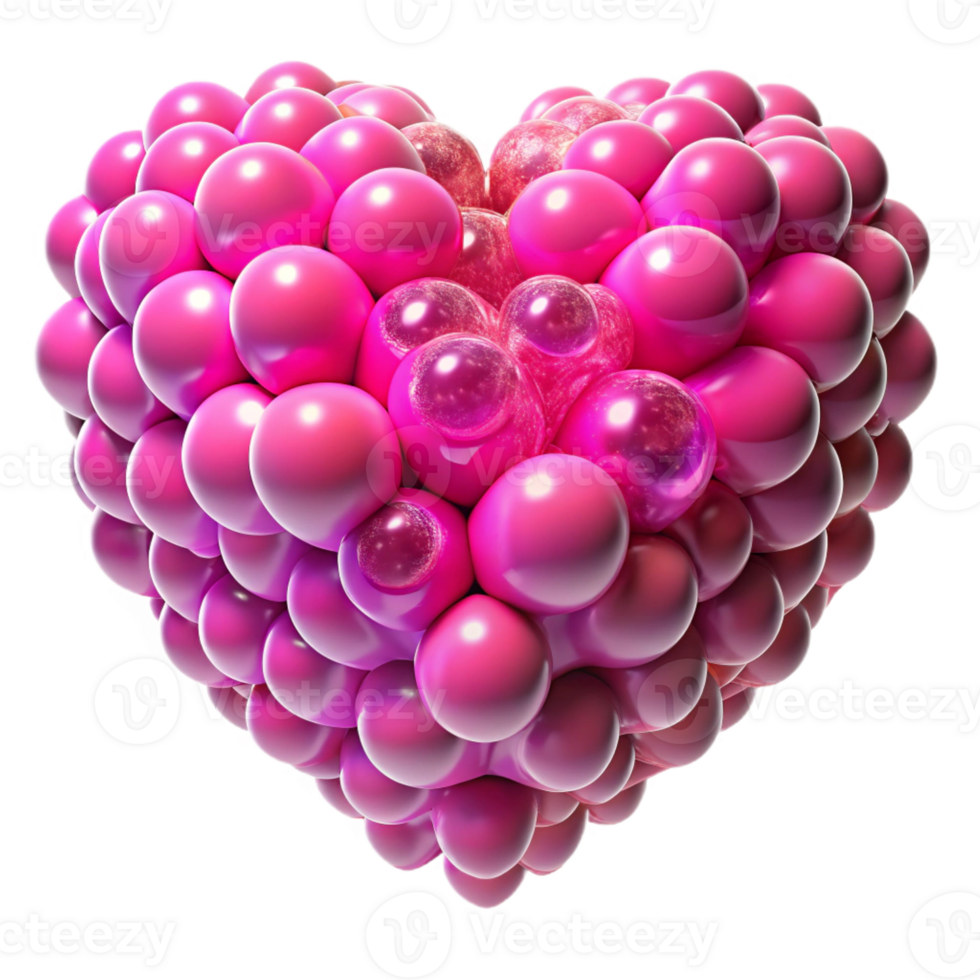 vibrant rustic A swarm of nanobots forming the shape of a human heart, illuminated by a vibrant pink light. Microscopic style 4K png