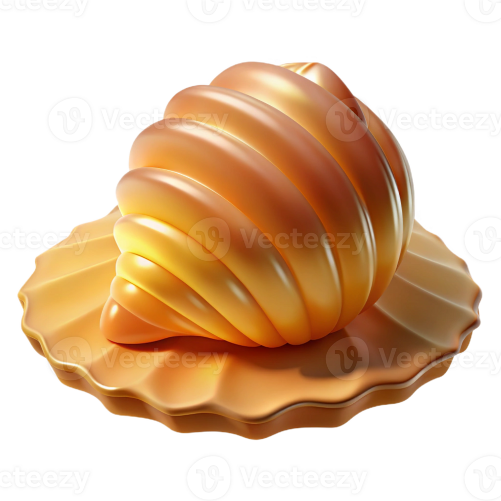stunning contemporary A close-up of a seashell on the beach, warm and golden lighting, photorealistic style exclusive png