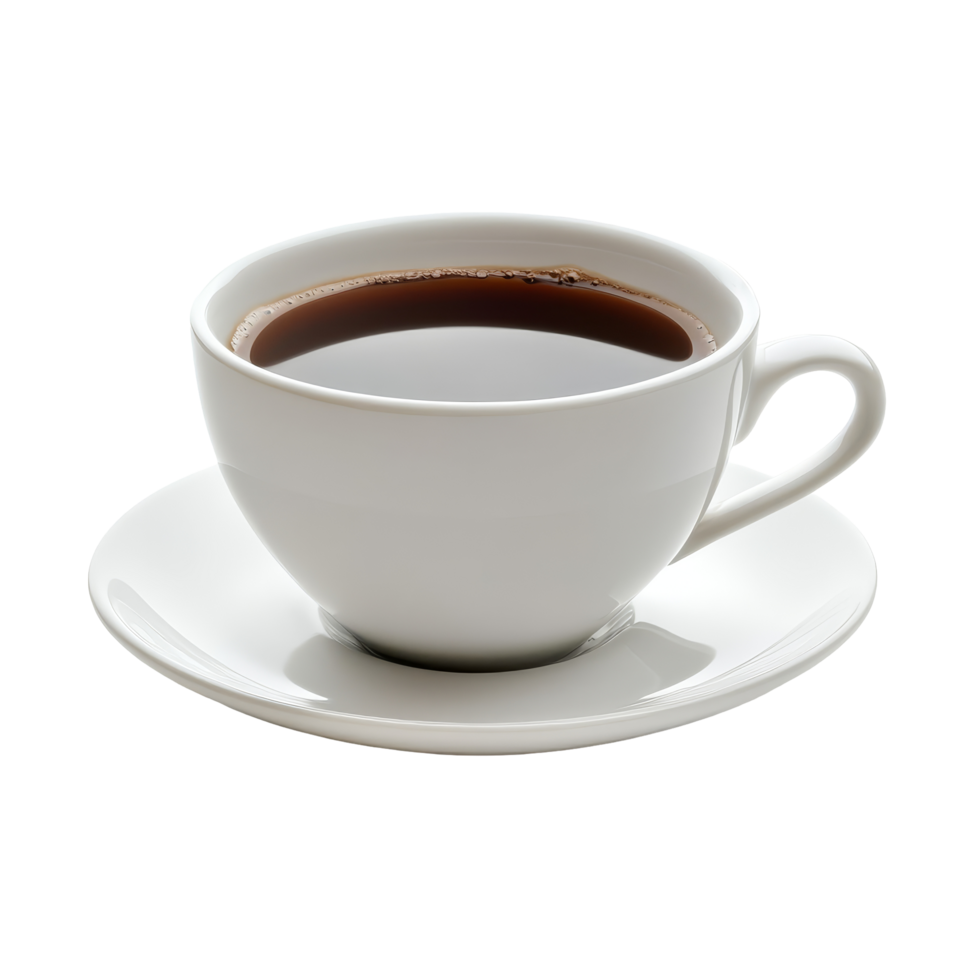 Enjoying a warm cup of coffee on a clean transparent background in a cozy atmosphere, coffee cup overtransparent backgroundfile png