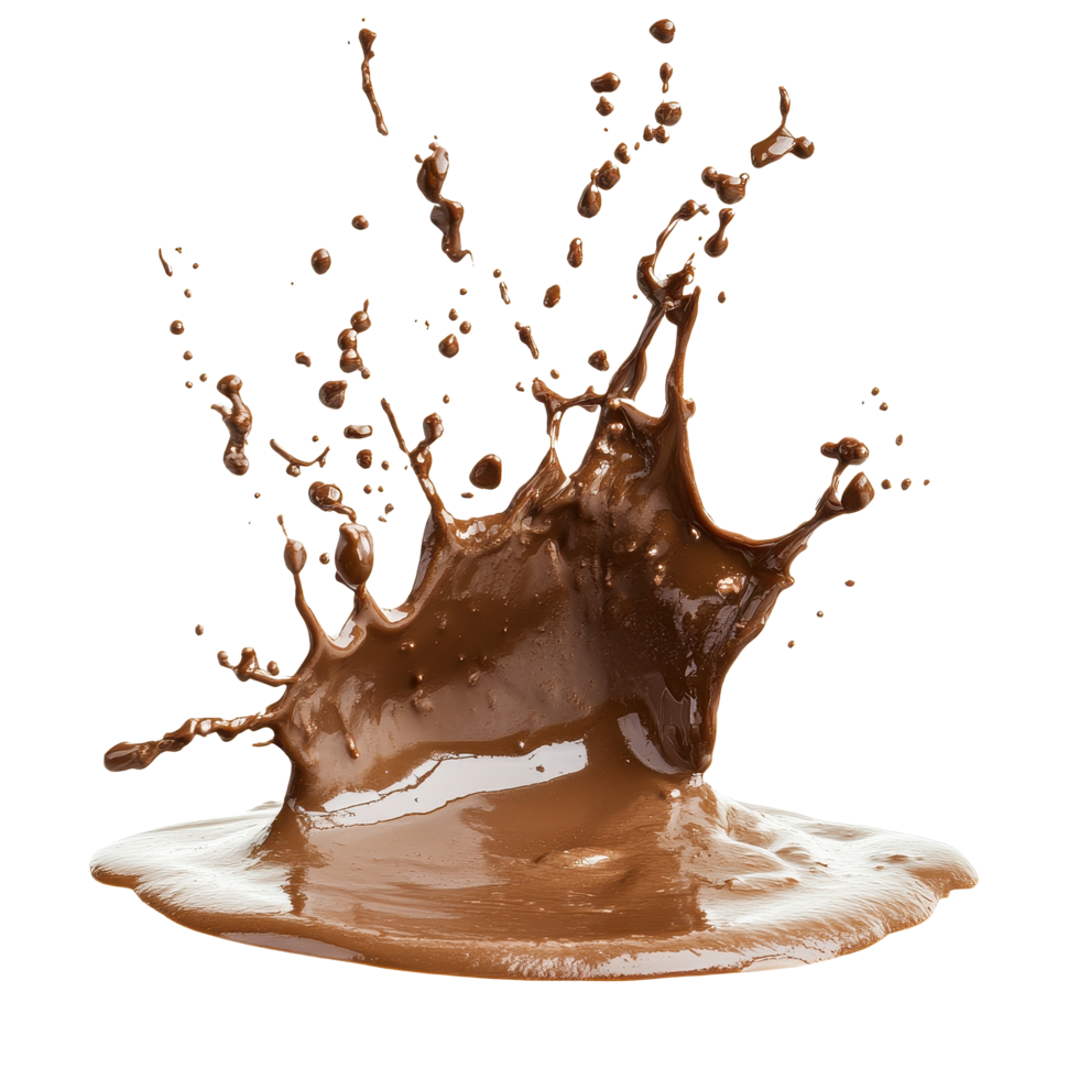 Mud splash captured on Transparent background emphasizing motion and texture in an artistic display, mud splash isolated on background png