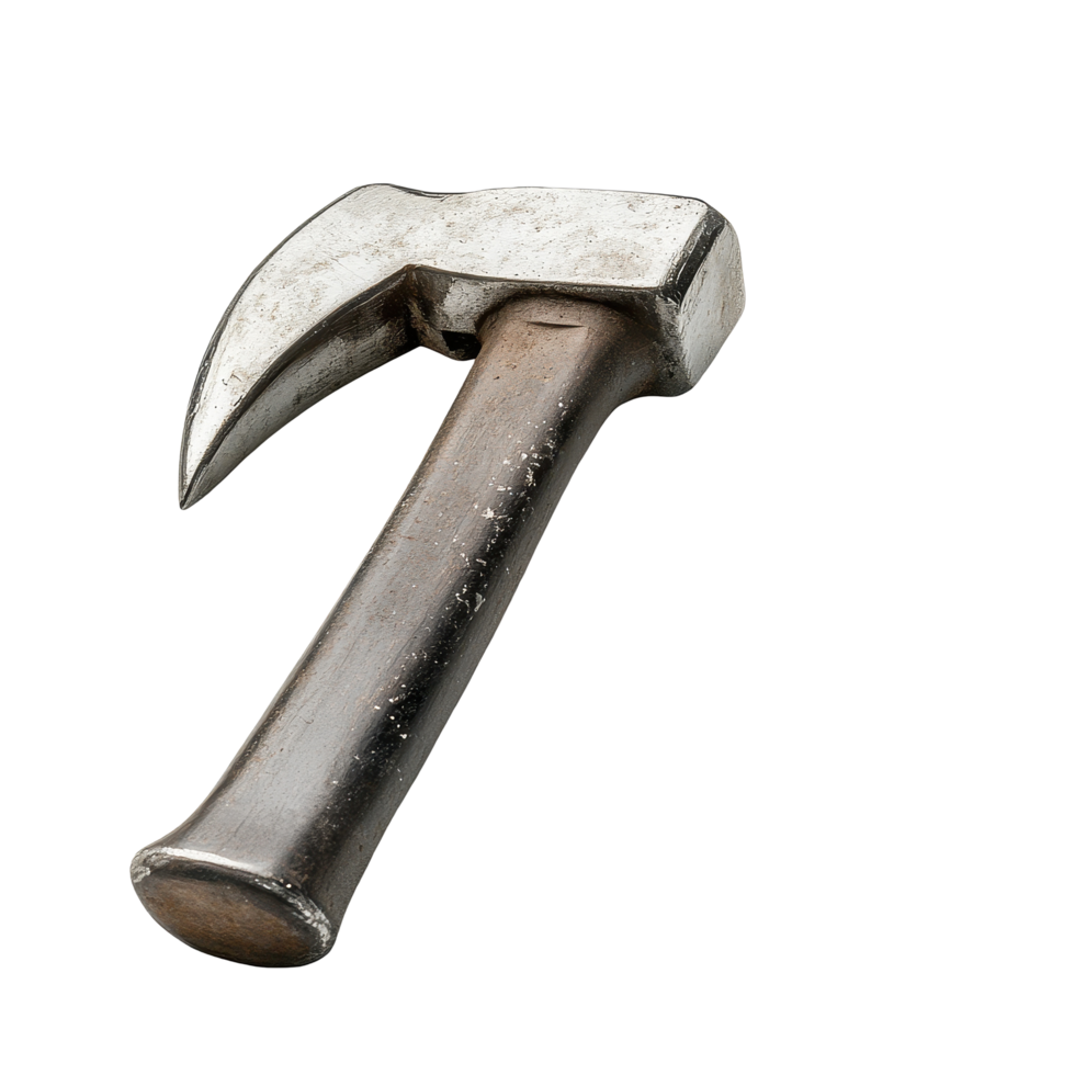 Brand new claw hammer showcased on a white background ready for Labor Day projects, Brand New Claw Hammer on white background Labor Day Concept png