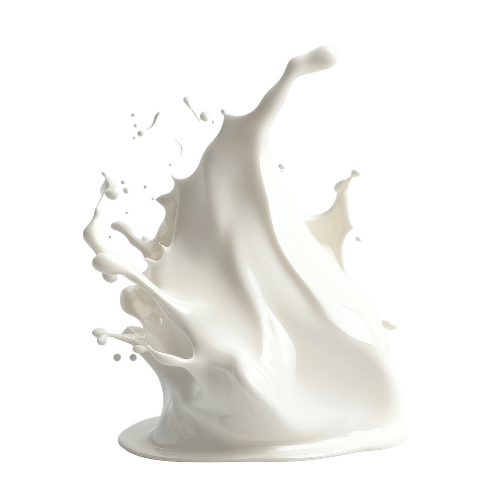 Dynamic white liquid shape creating splashes in a minimalist setting, Modern white color liquid shape on aisolated on Transparent background png