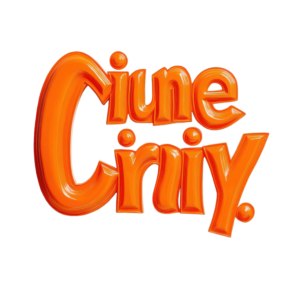 Bright orange sign saying critic displayed in a modern art gallery during a vibrant afternoon, sign that says critic on it in a bright orange color, Transparent background png