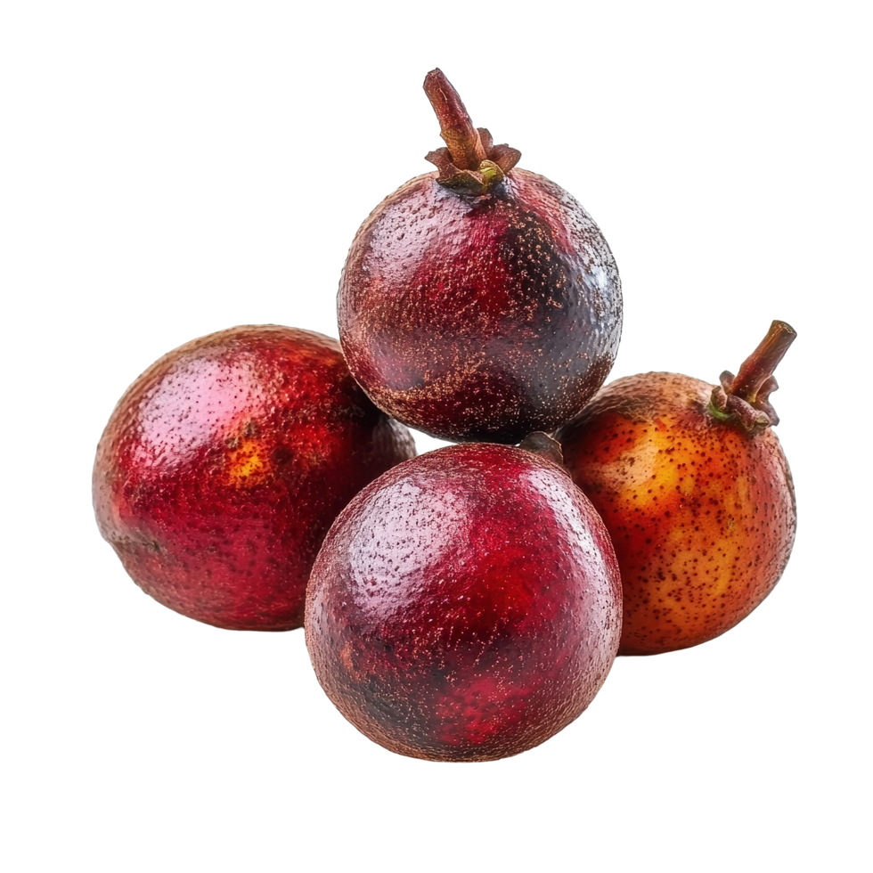 Fresh carunda or karonda fruits displayed on a white background for culinary and health benefits, Carunda or Karonda fruits isolated on white background png