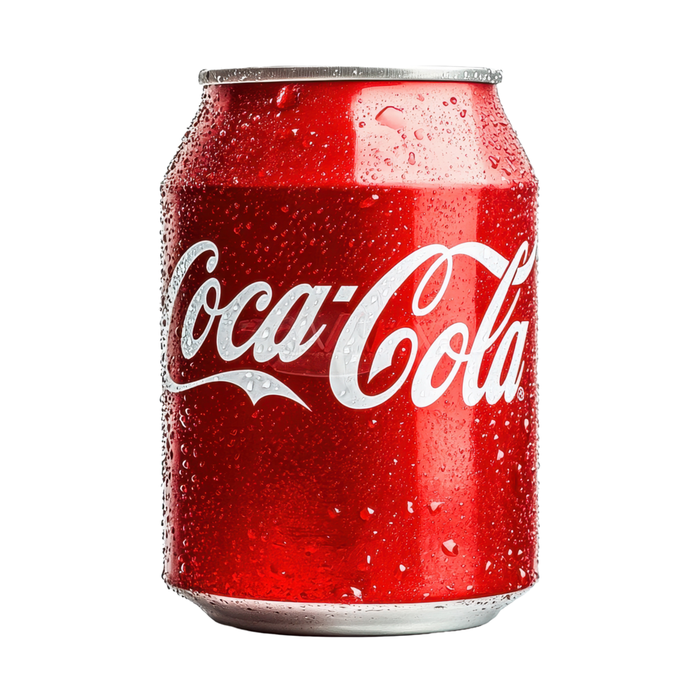 Refreshing drink amidst the backdrop of Kherson Ukraine in November with condensation on the can, KHERSON, UKRAINE NOVEMBER 11, 2014 Coca Cola can isolated on Transparent background png