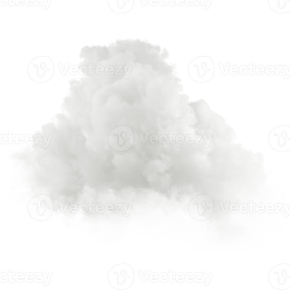 Realistic clouds atmosphere freedom shapes isolated transparent backgrounds 3d rendering png