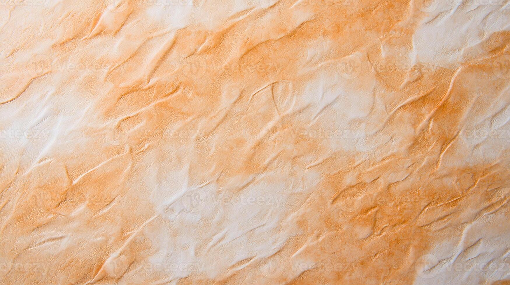 Textured surface with warm orange and white tones resembling natural stone or fabric photo