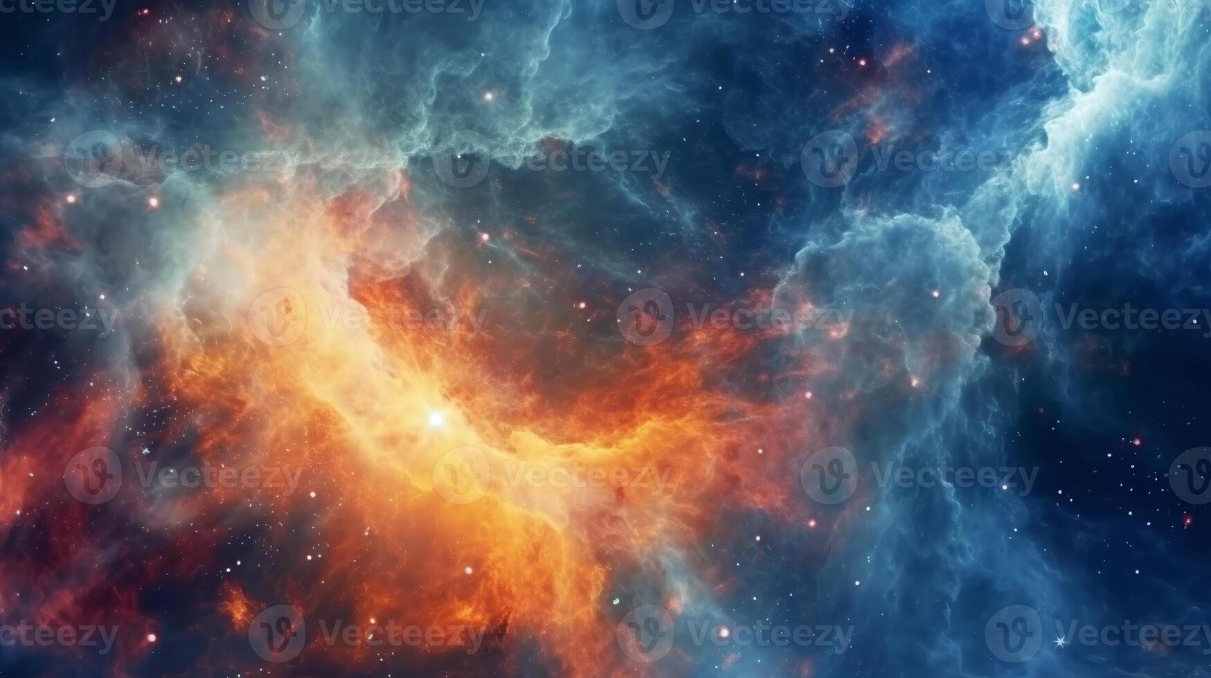 An image of a nebula in space photo