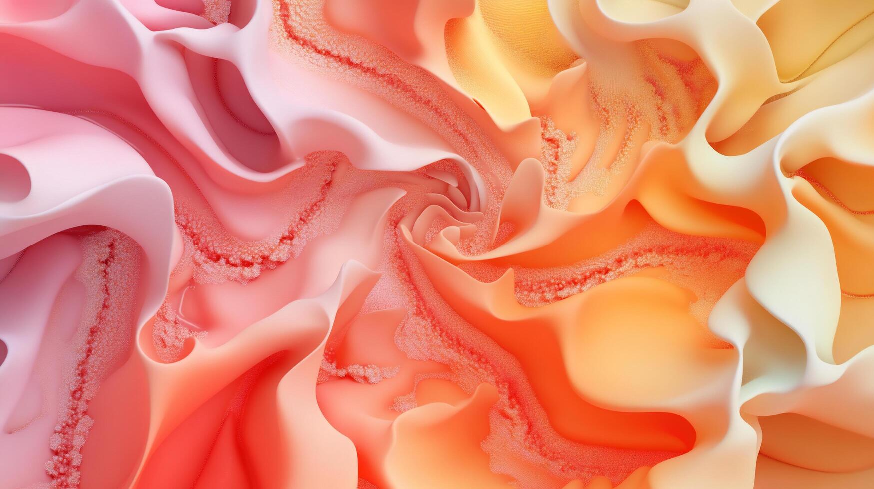 Abstract swirling patterns in soft pastel colors. photo
