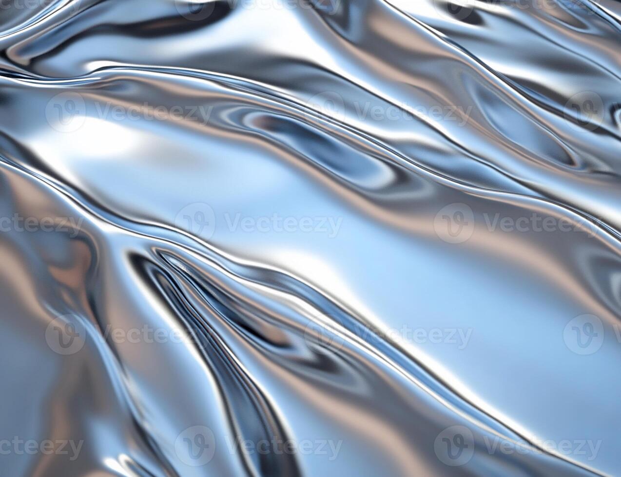 A smooth, reflective surface with flowing patterns and metallic sheen. photo