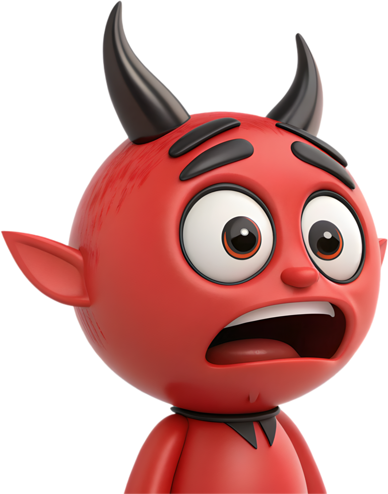 Fiery Supernatural Sinister Satanic Fearsome Figure. . png