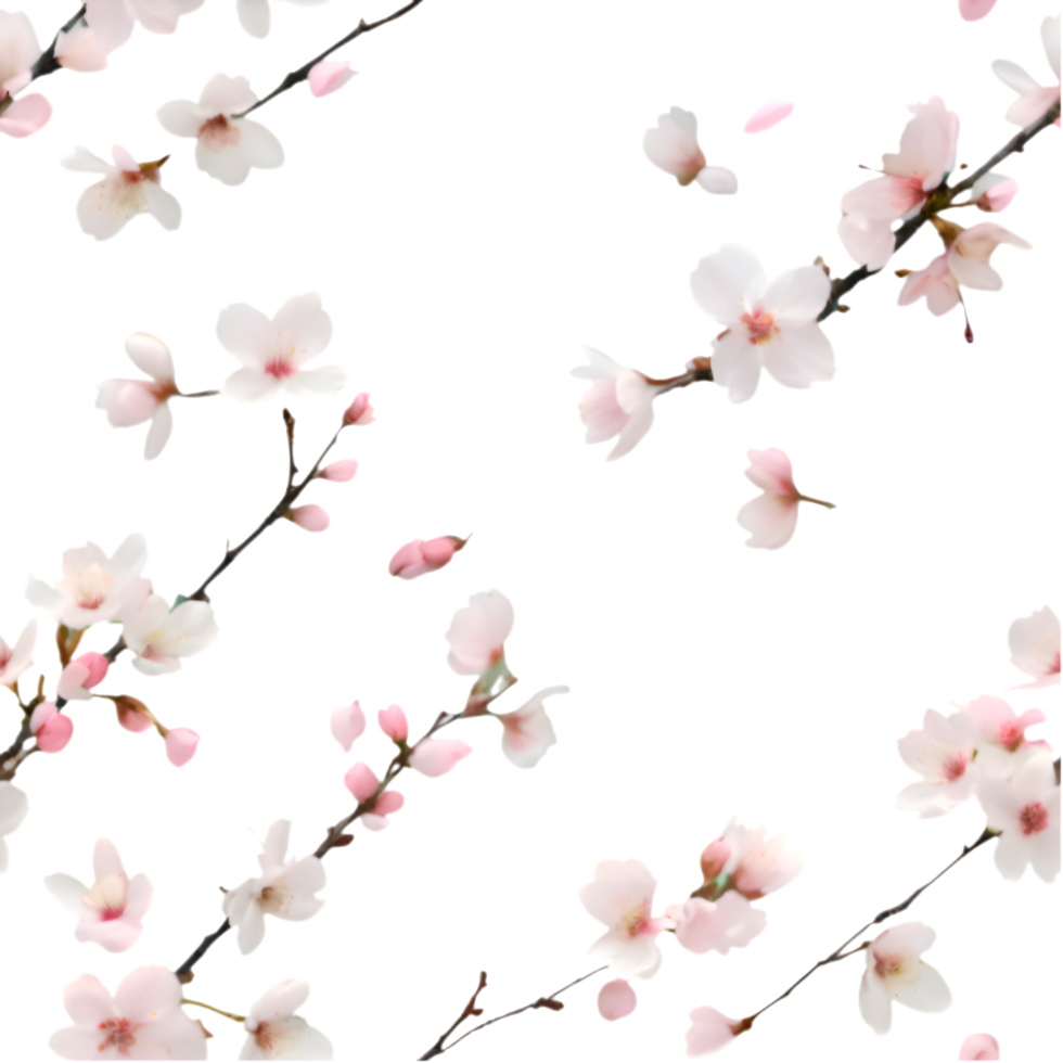 Stylish Cherry Blossom Inspired Springtime Decoration. . png