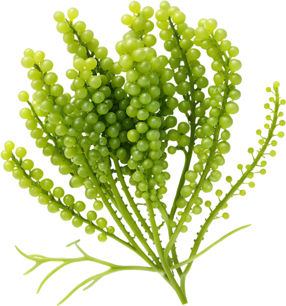 Fresh and Vibrant Seaweed Clipart for Nature-Themed Projects. . png