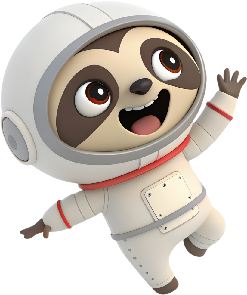 Cozy and Relaxed Space Sloth Adventure. . png