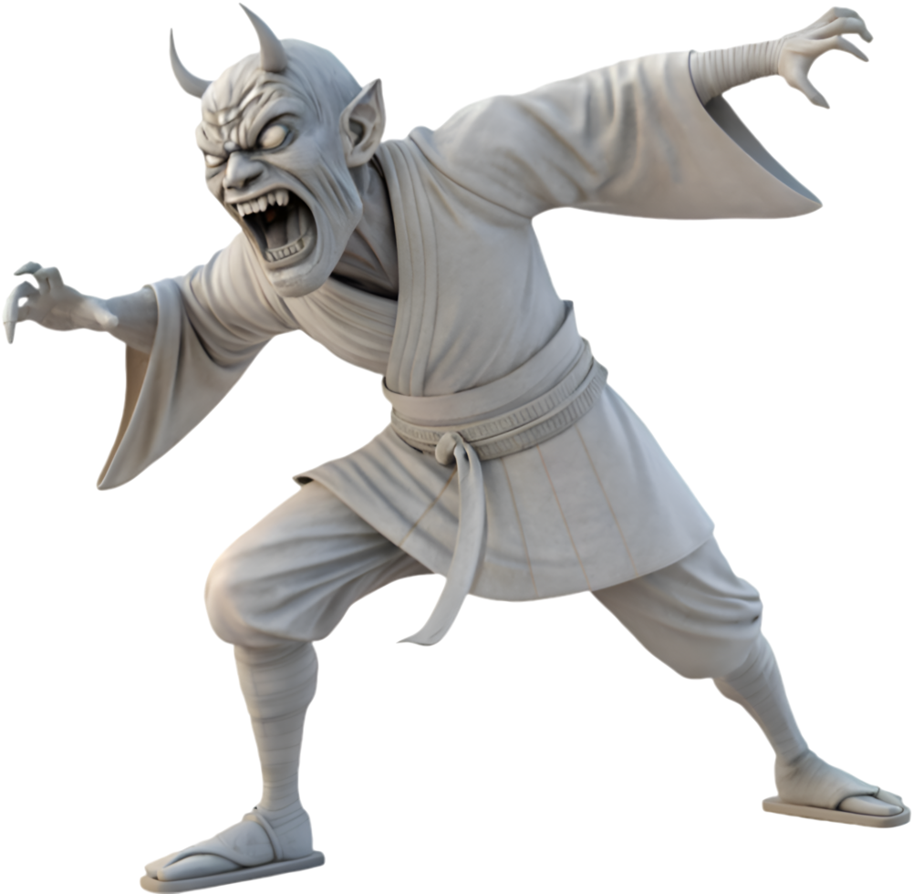 Ominous yokai supernatural creature design . png