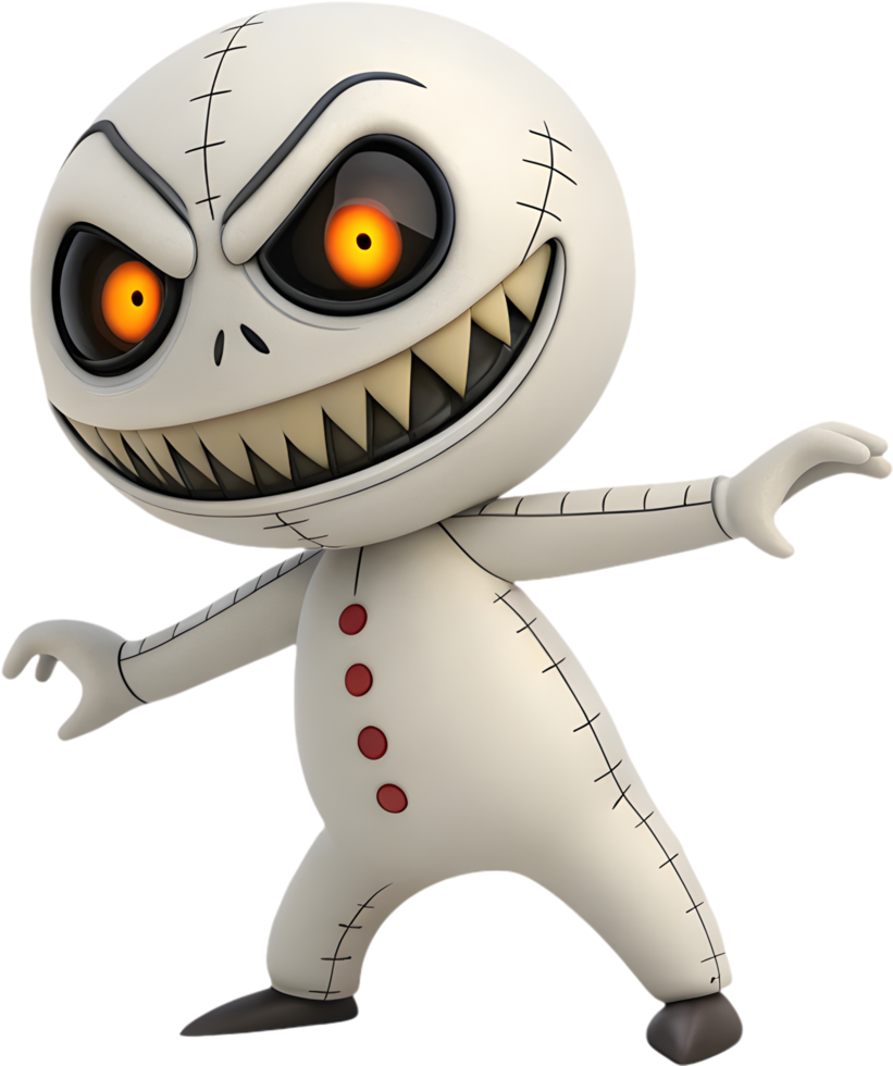 Animated Voodoo Ghost Clipart for Spooky Creations. . png