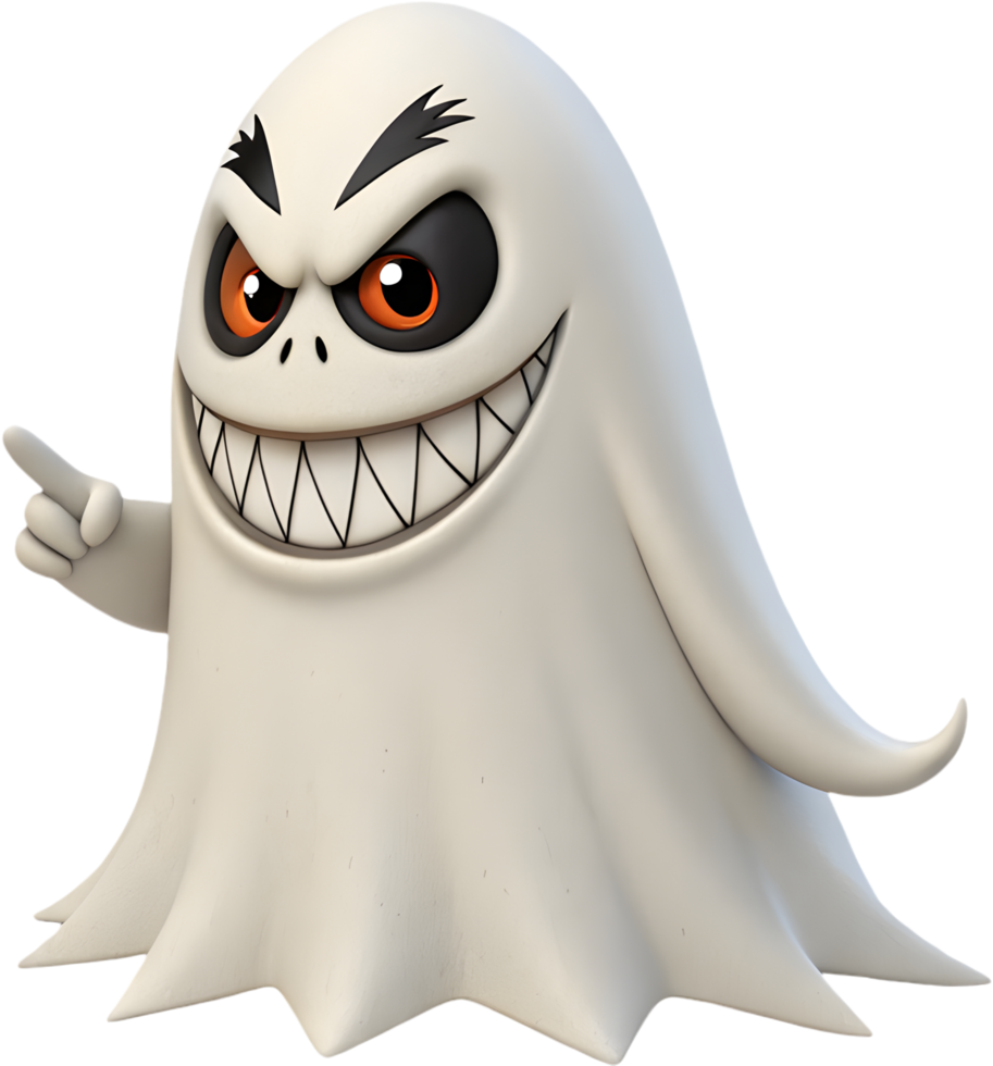 Animated Voodoo Ghost Clipart for Creepy Designs. . png