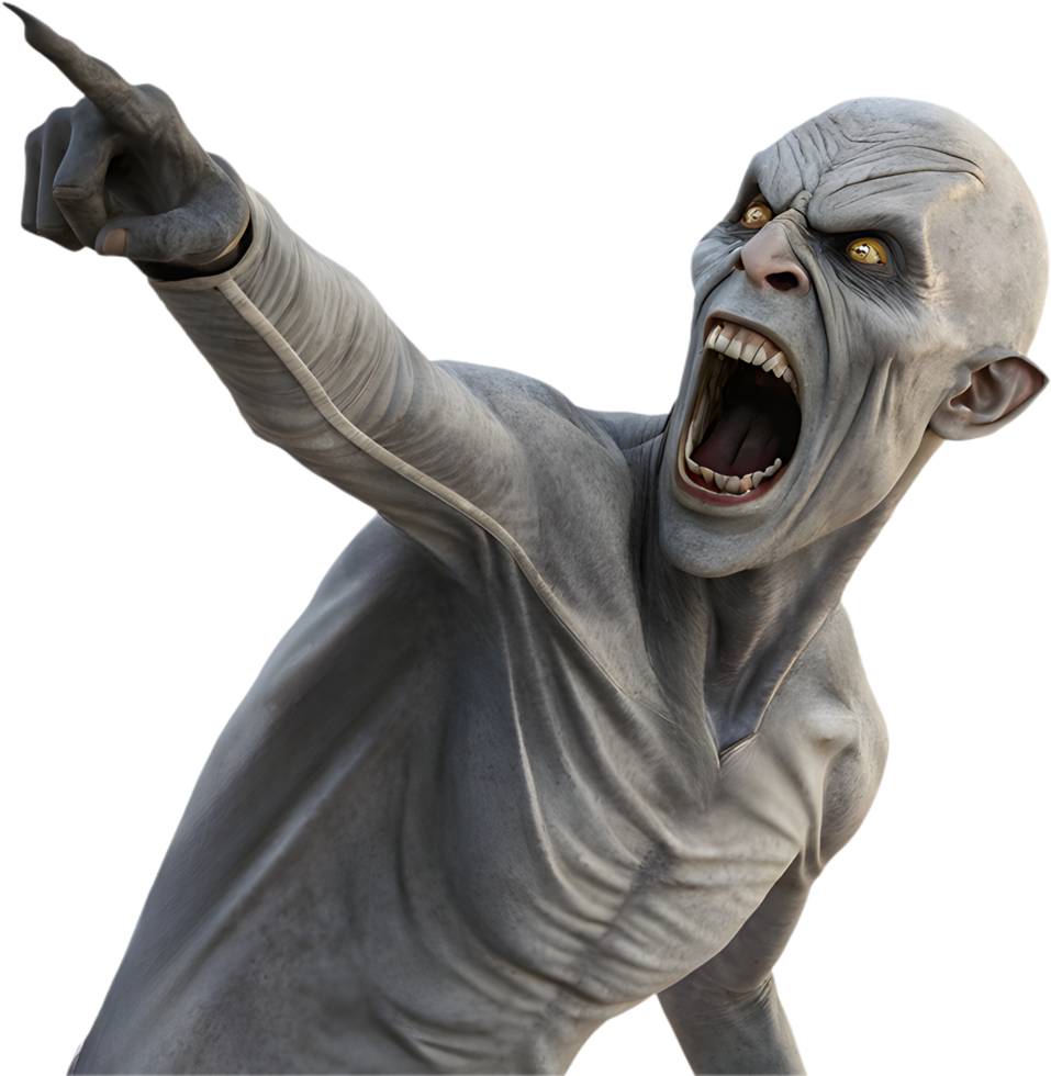 Terrifying Voodoo Ghost Clipart for Haunted Illustrations. . png