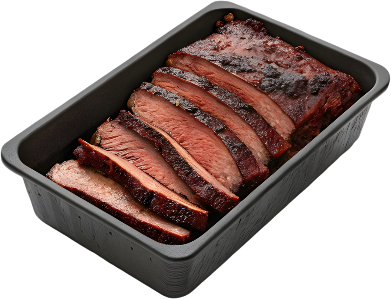 Realistic BBQ brisket graphic for cooking-themed visuals. . png