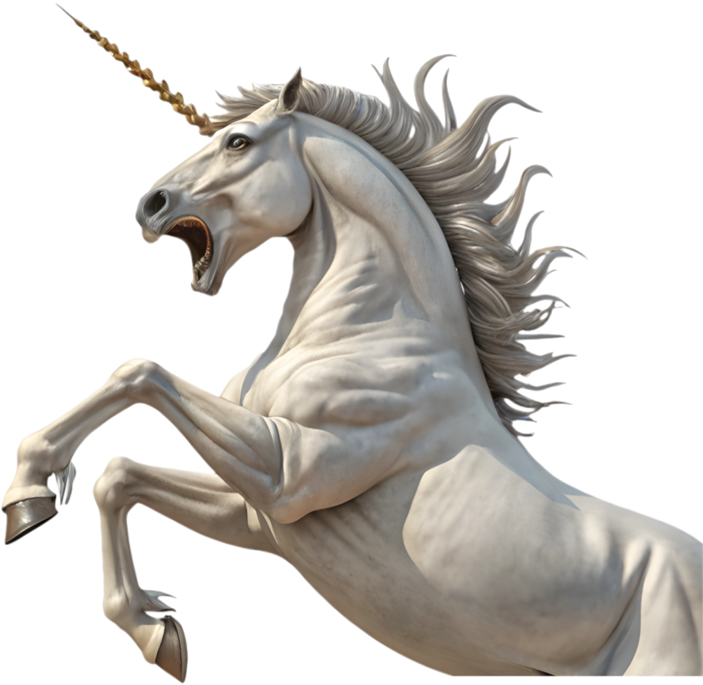 Ethereal Rainbow Unicorn in Dreamlike Fantasy. . png