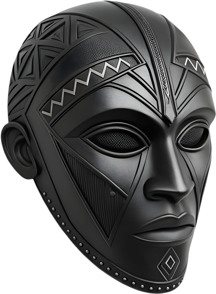 Mystical Witch Doctor Mask Clipart for Magical Artwork. . png