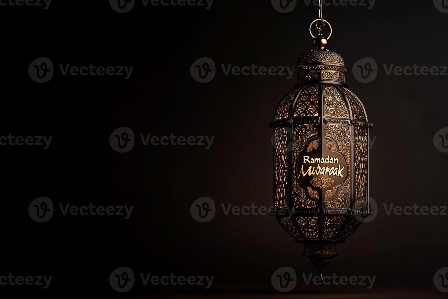 Ornate Ramadan lantern photo
