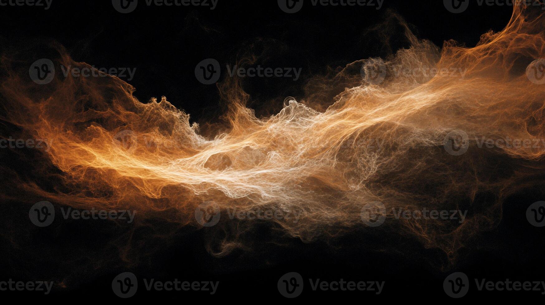 Abstract swirling, flowing forms of light and color. A dynamic, ethereal display of energy and motion photo