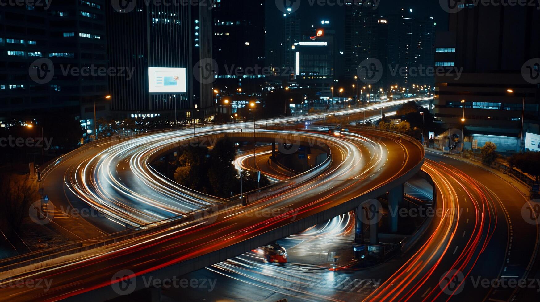 City Expressway at Night photo