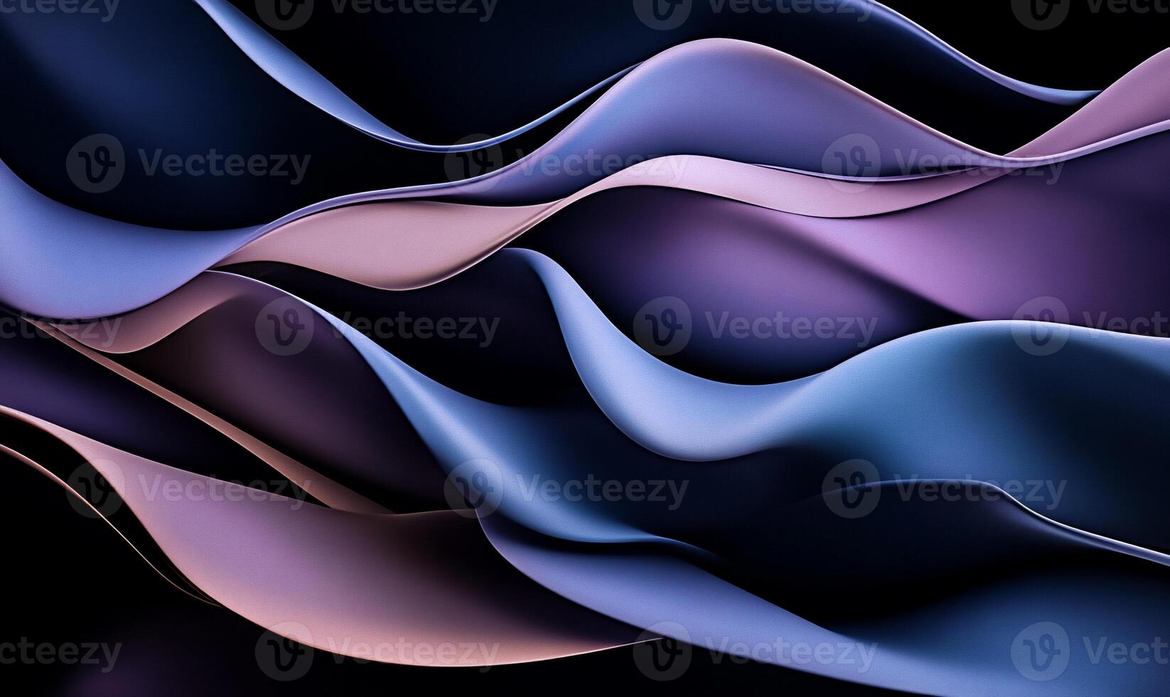 Abstract flowing curves photo