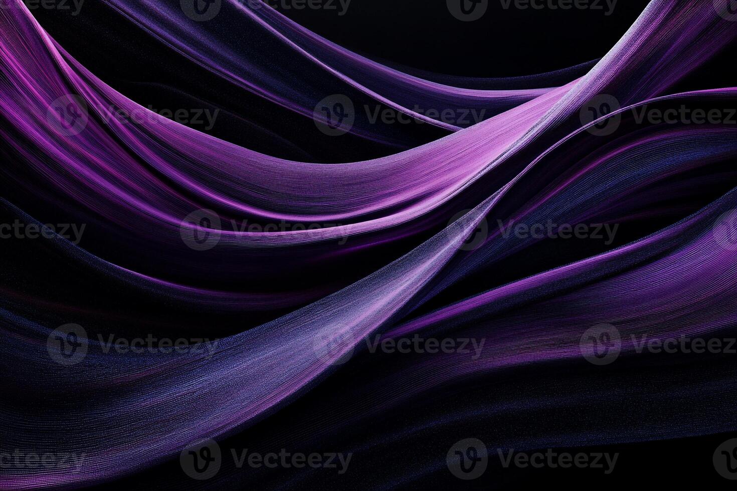 Abstract flowing fabric, deep purple photo