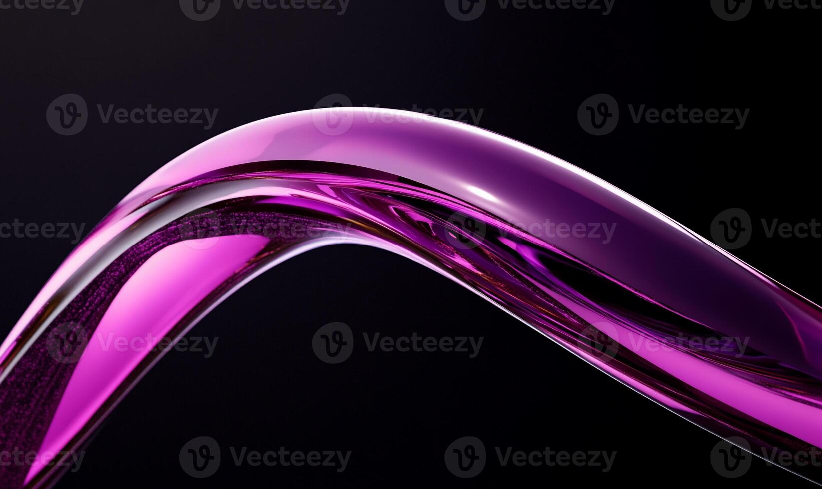 Fluid, flowing, vibrant pink liquid photo
