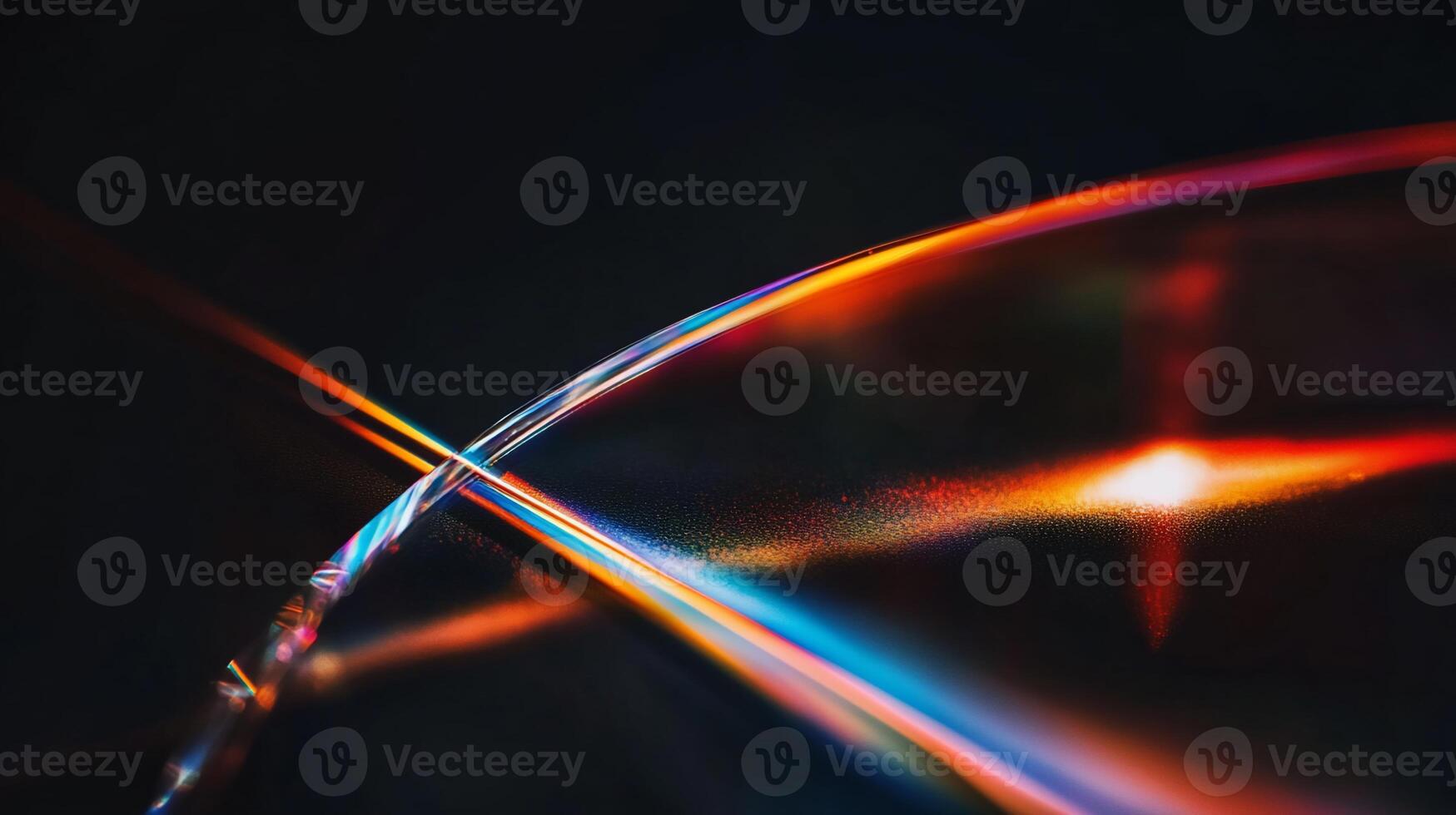 Abstract light reflections photo