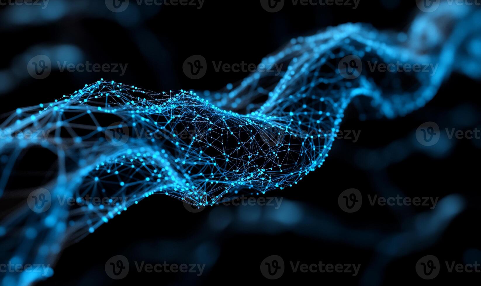 Abstract network flow photo