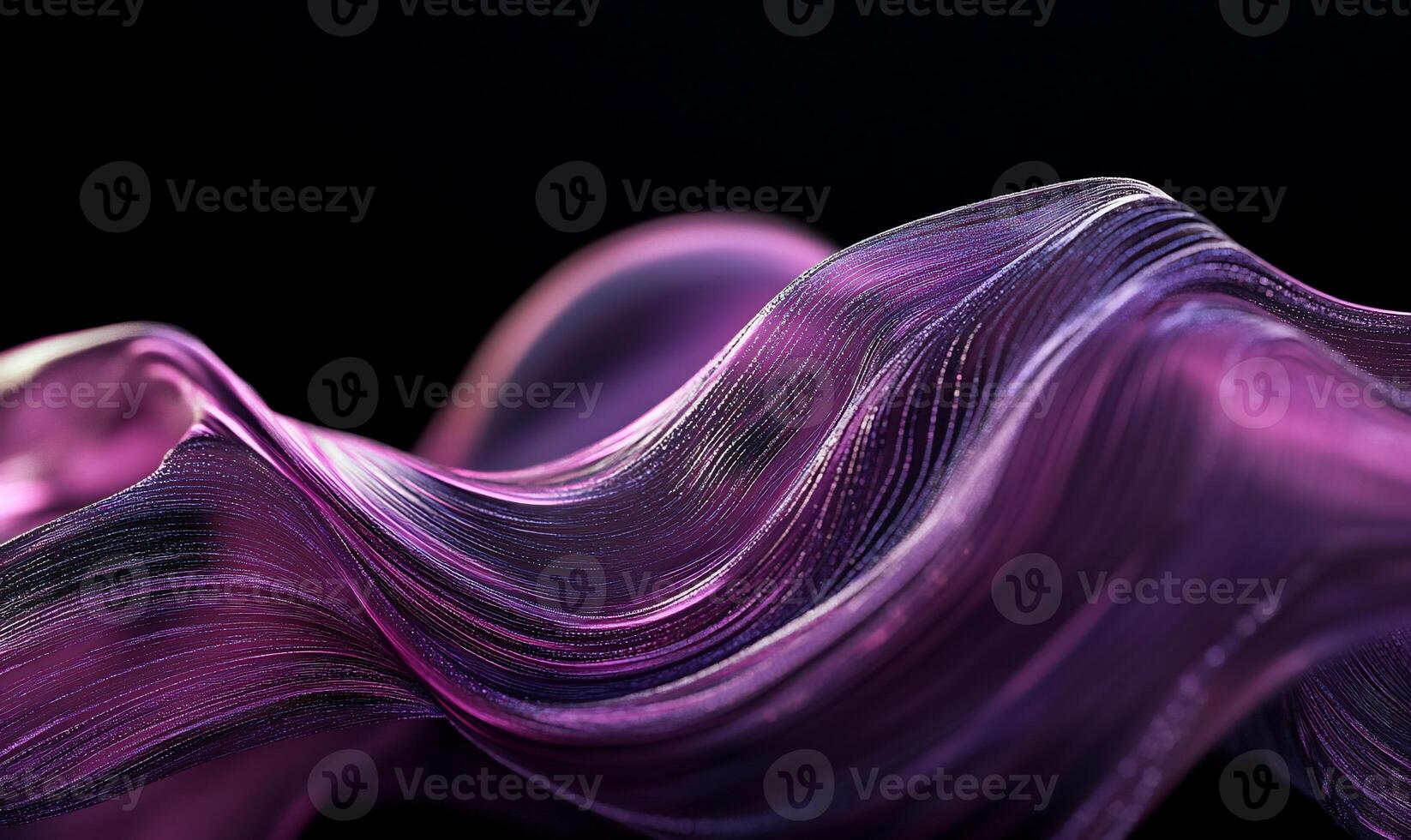 Abstract flowing ribbons photo