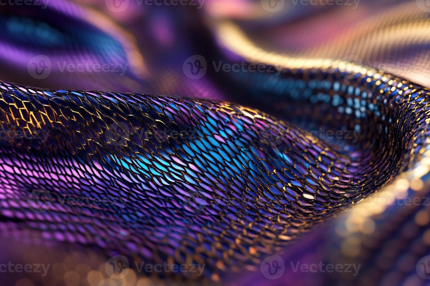 Abstract iridescent mesh fabric texture photo