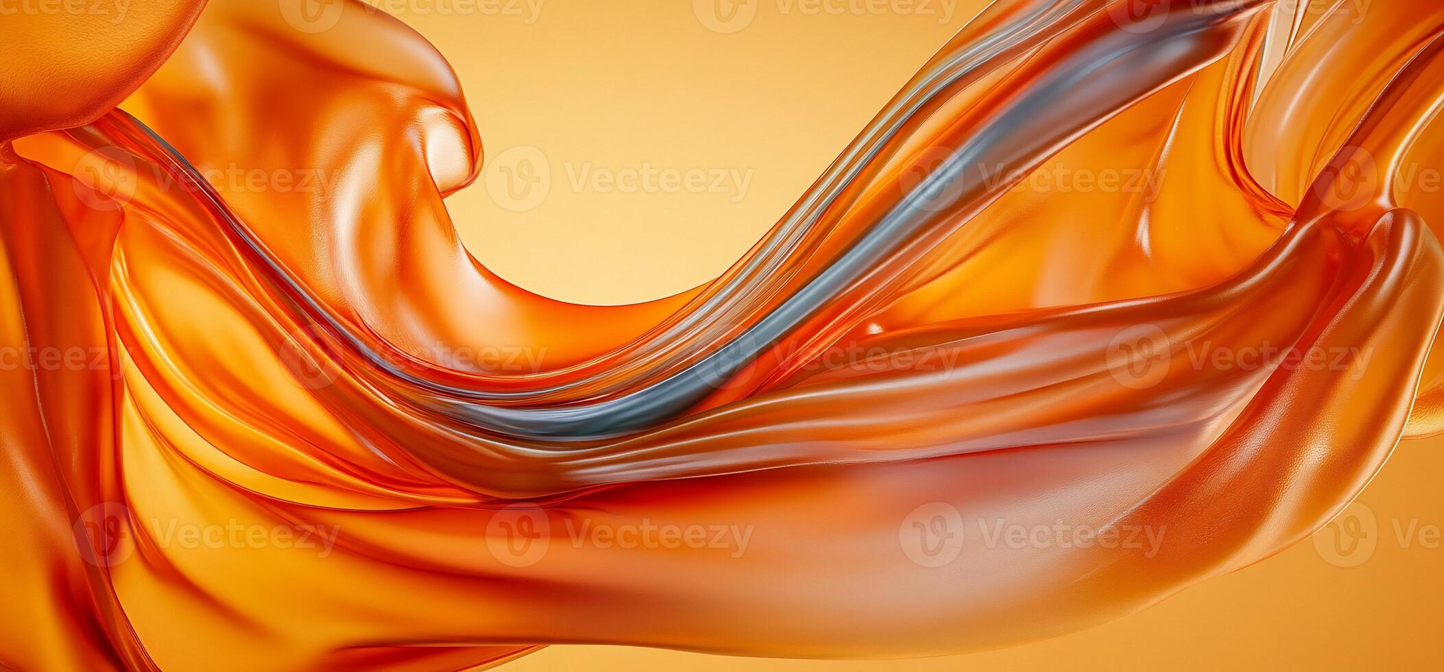 Fluid Amber Fabric Flow photo